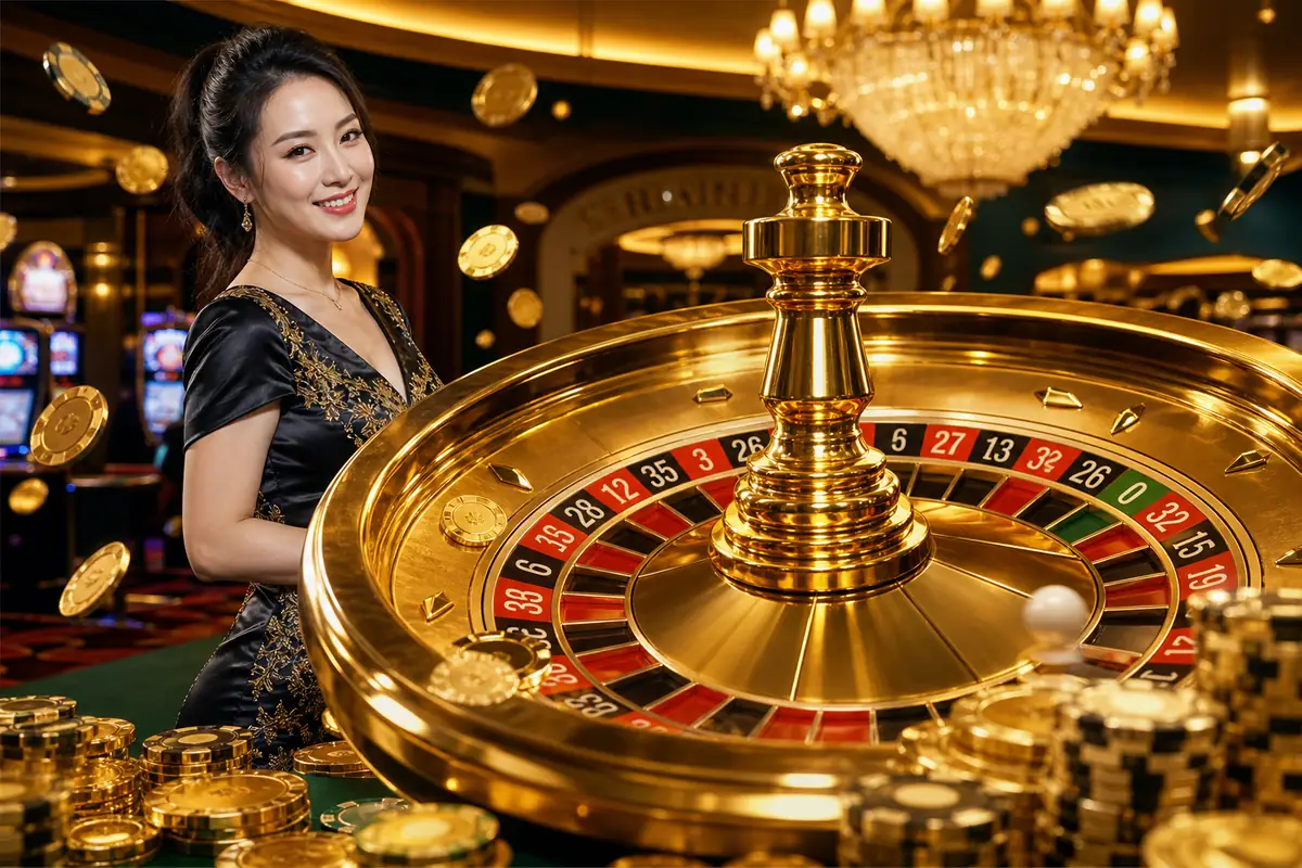 mbislot Casino roulette meja dealer langsung
